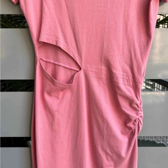 LNA ‘Alek’ Pink Cutout Short Sleeve Dress Size XS - Picture 4 of 6